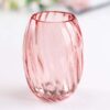 Hand blown glass vase or candle vessel